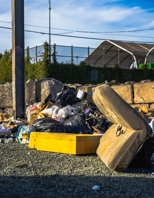 Twickenham Stadium rubbish removal guide for match day cleanups